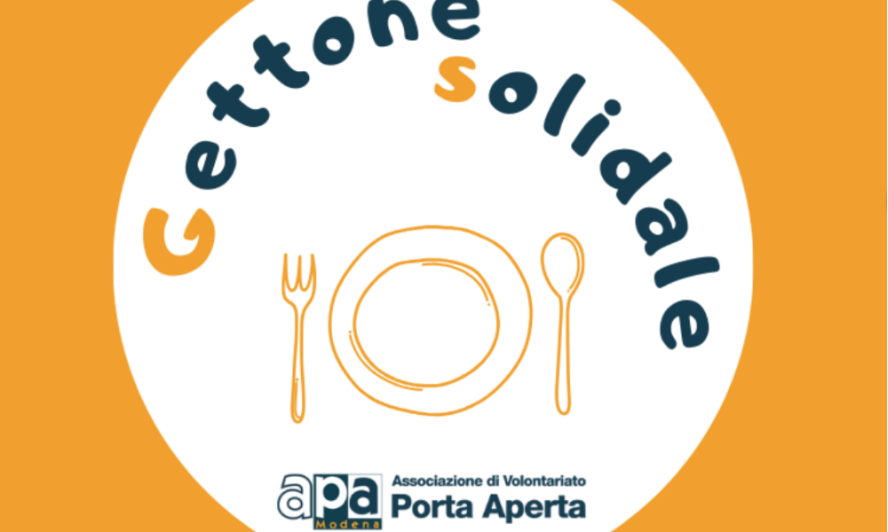 Un gettone solidale per la mensa di Porta Aperta