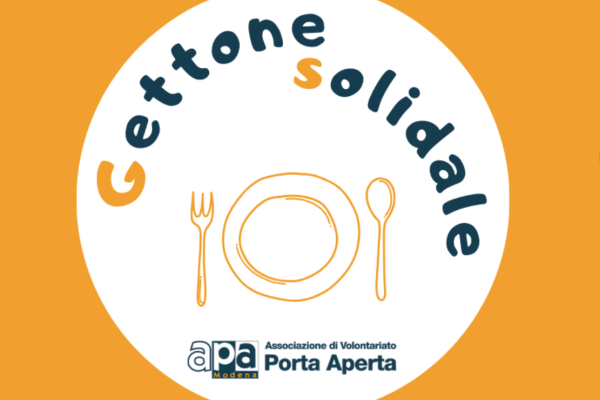 Un gettone solidale per la mensa di Porta Aperta