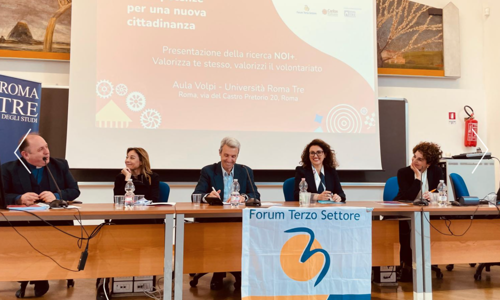 Presentata a Roma la ricerca sulle competenze dei volontari “NOI+. Valorizza te stesso, valorizzi il volontariato”