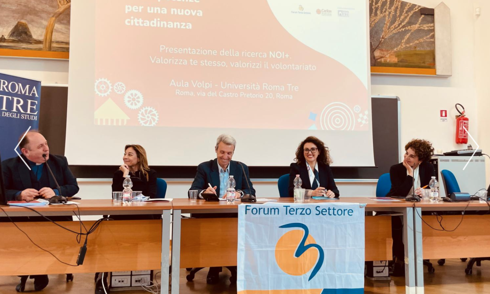 Presentata a Roma la ricerca sulle competenze dei volontari “NOI+. Valorizza te stesso, valorizzi il volontariato”