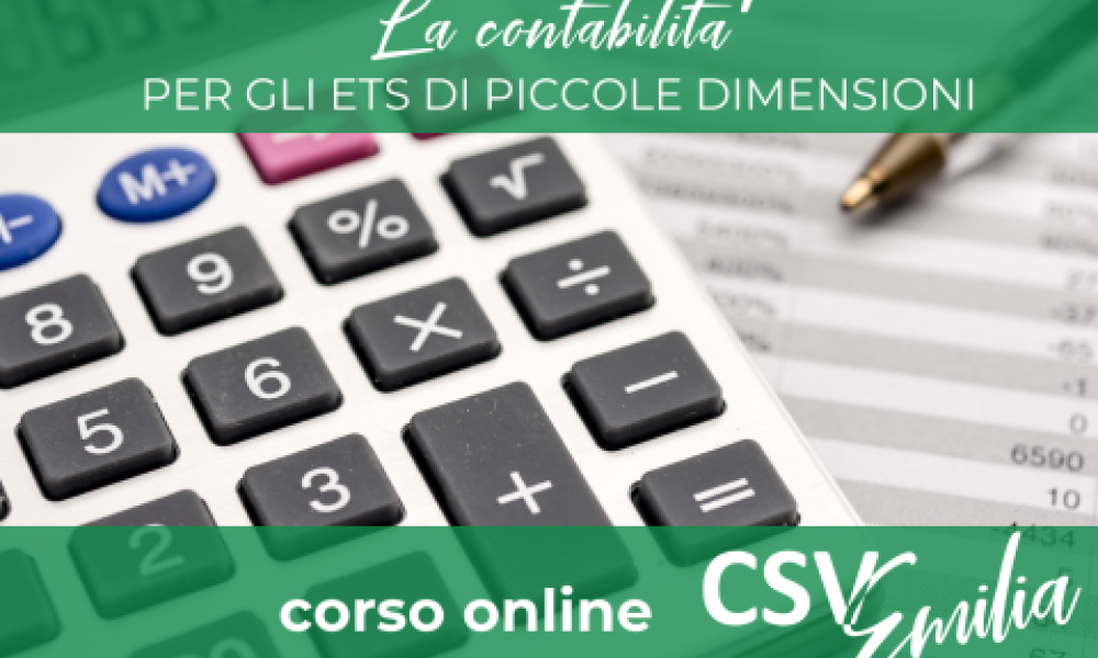 La contabilità per gli ETS di piccole dimensioni