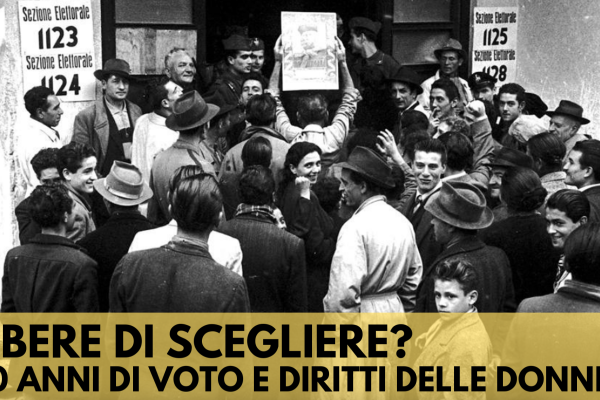“Libere di scegliere?” Il 3 novembre a Reggio Emilia per gli 80 anni del voto alle donne