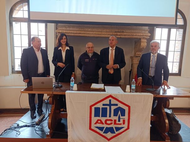 nuova giunta direttiva, raffigurati diversi uomini ben vestiti con al centro il nuovo presidente