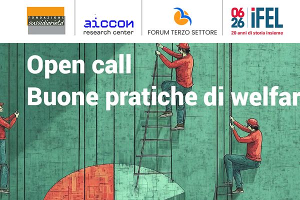 Buone pratiche di welfare, al via una call per far conoscere progetti sociali innovativi
