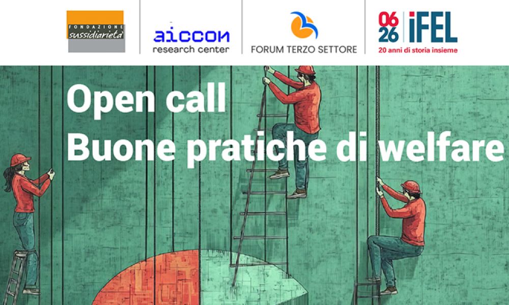 Buone pratiche di welfare, al via una call per far conoscere progetti sociali innovativi