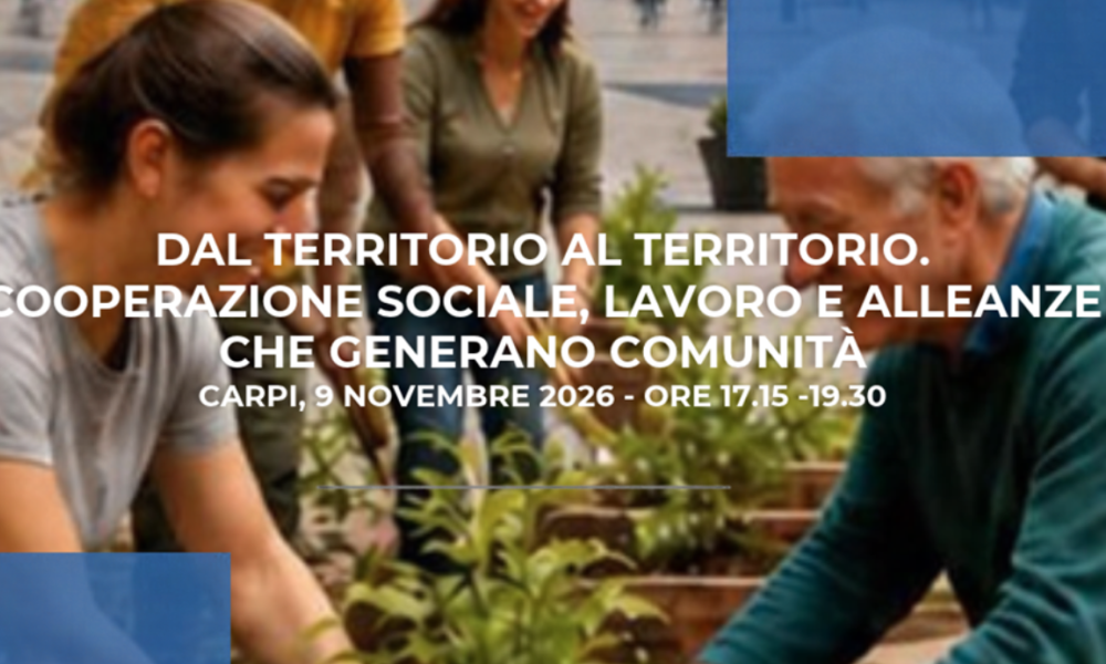 Cooperazione sociale, lavoro e comunità