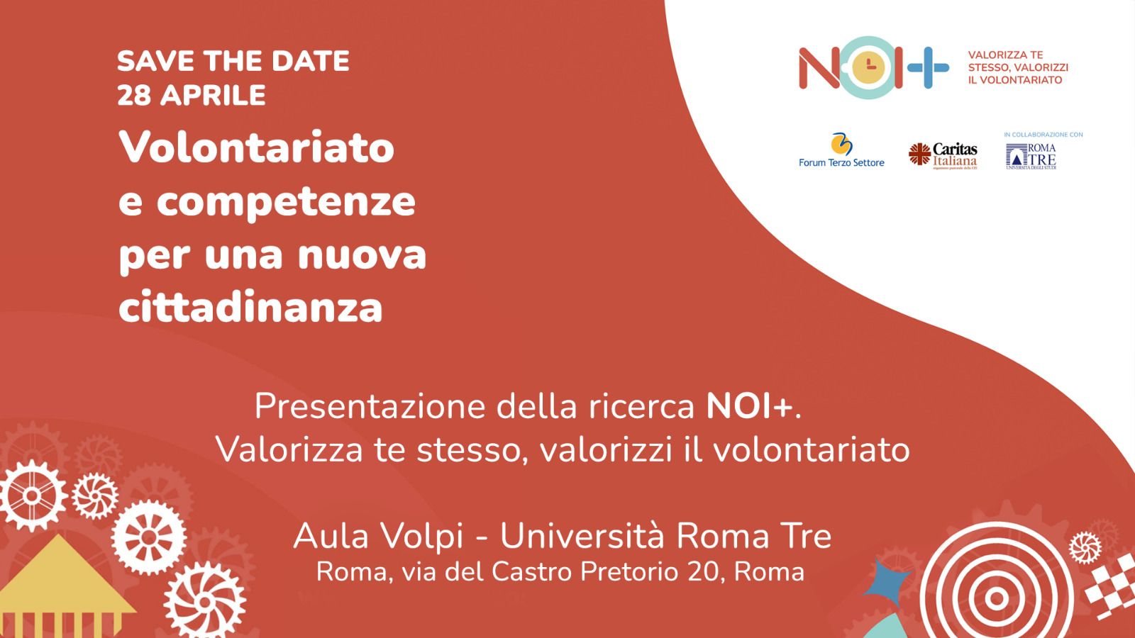 Volontariato e competenze: la presentazione della ricerca NOI+ promossa da Forum Nazionale e Caritas