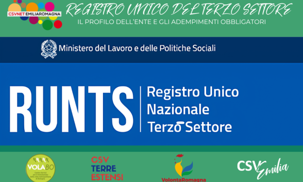 Registro Unico del Terzo Settore, come gestire il profilo dell’Ente e gli adempimenti obbligatori?