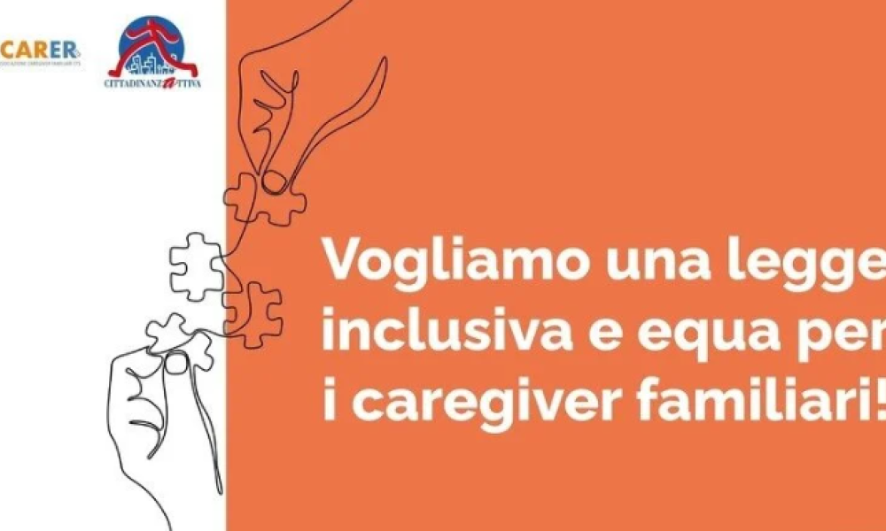 Una firma per una legge inclusiva ed equa per i caregiver familiari