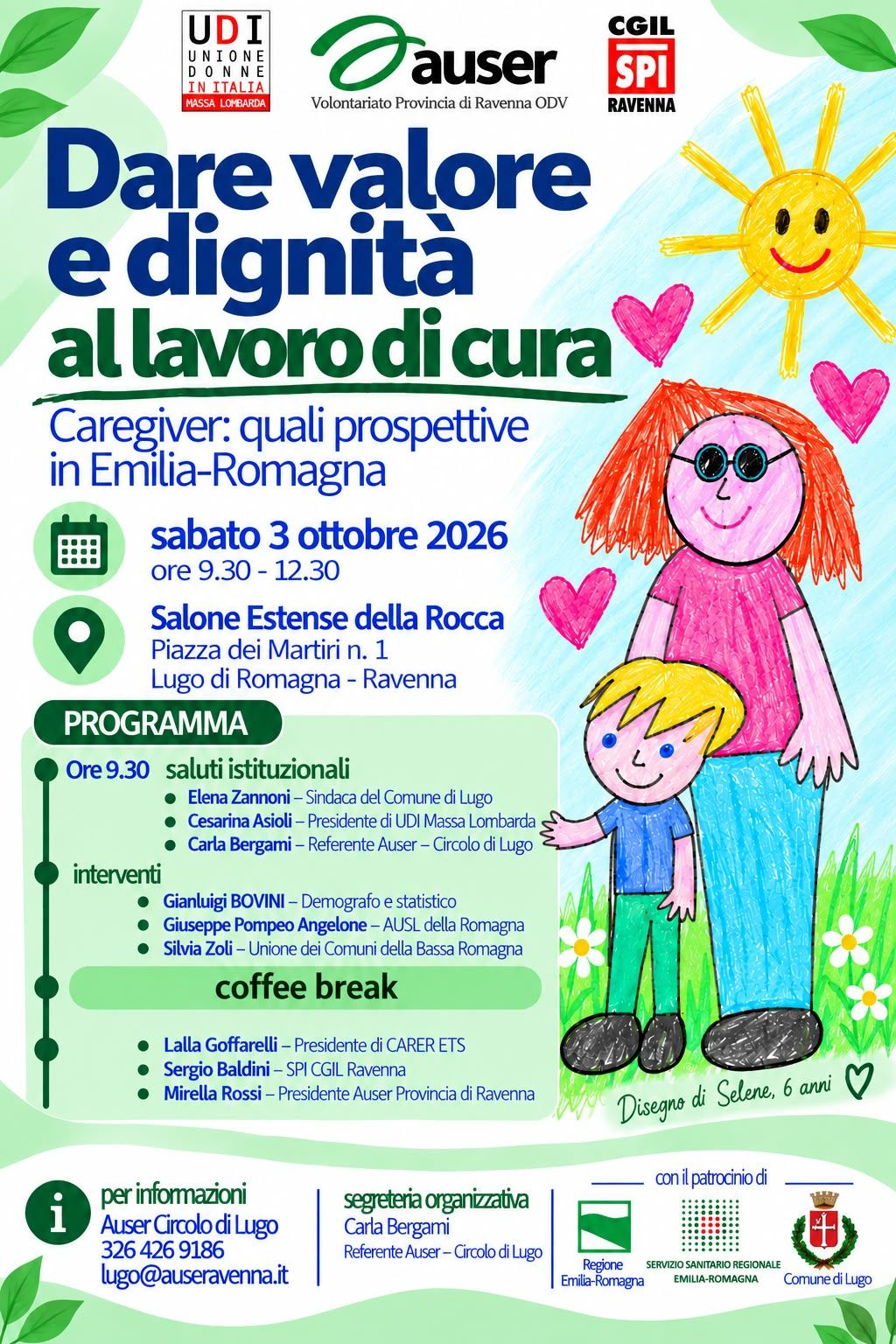 Dare valore e dignità al lavoro di cura: una mattinata sulle prospettive dei caregiver nella nostra regione