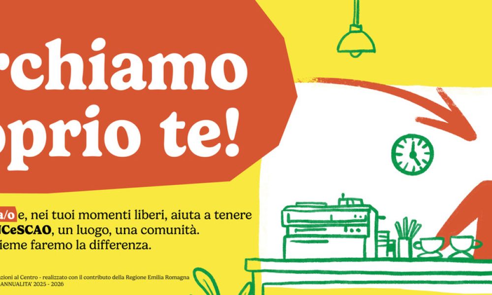 Volontario... “Cerchiamo proprio te”