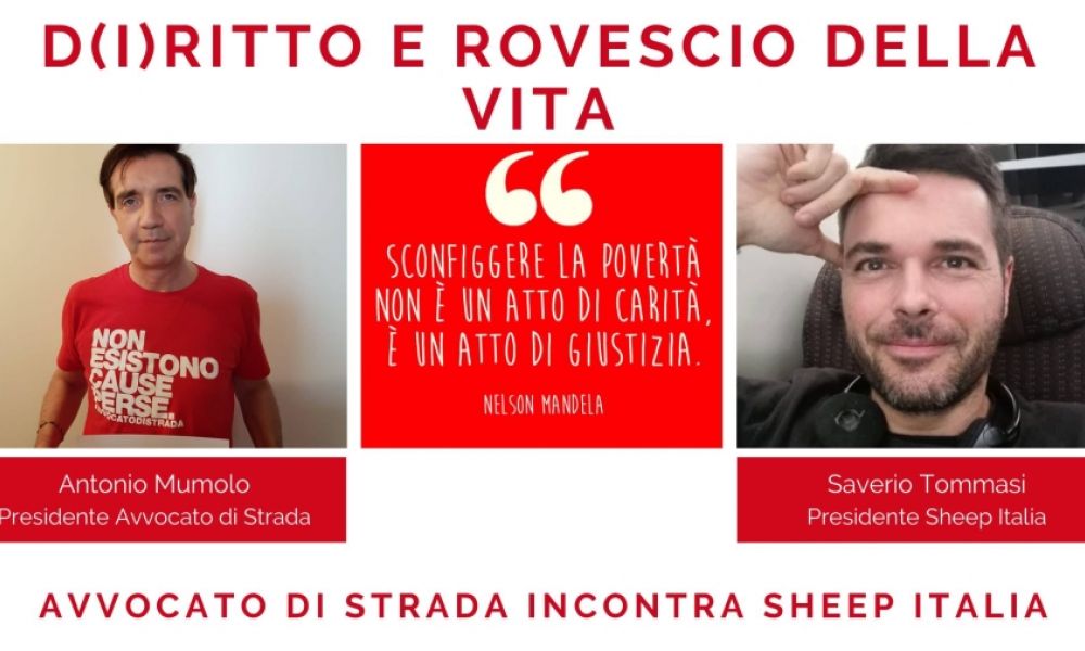 D(i)ritto e Rovescio della vita. L'incontro tra Avvocato di strada e Saverio Tommasi