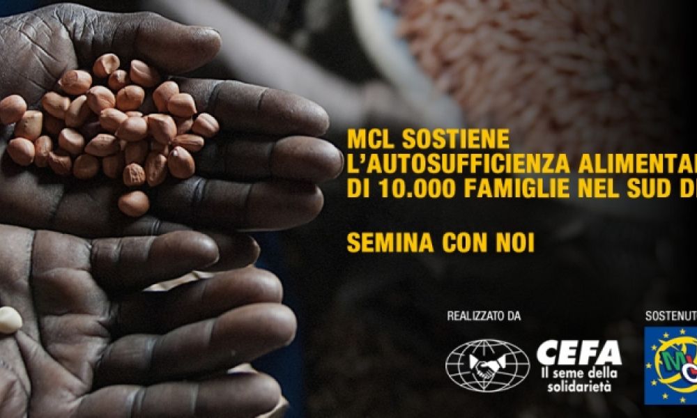 MCL sostiene il progetto Cefa "Dal seme al cibo"