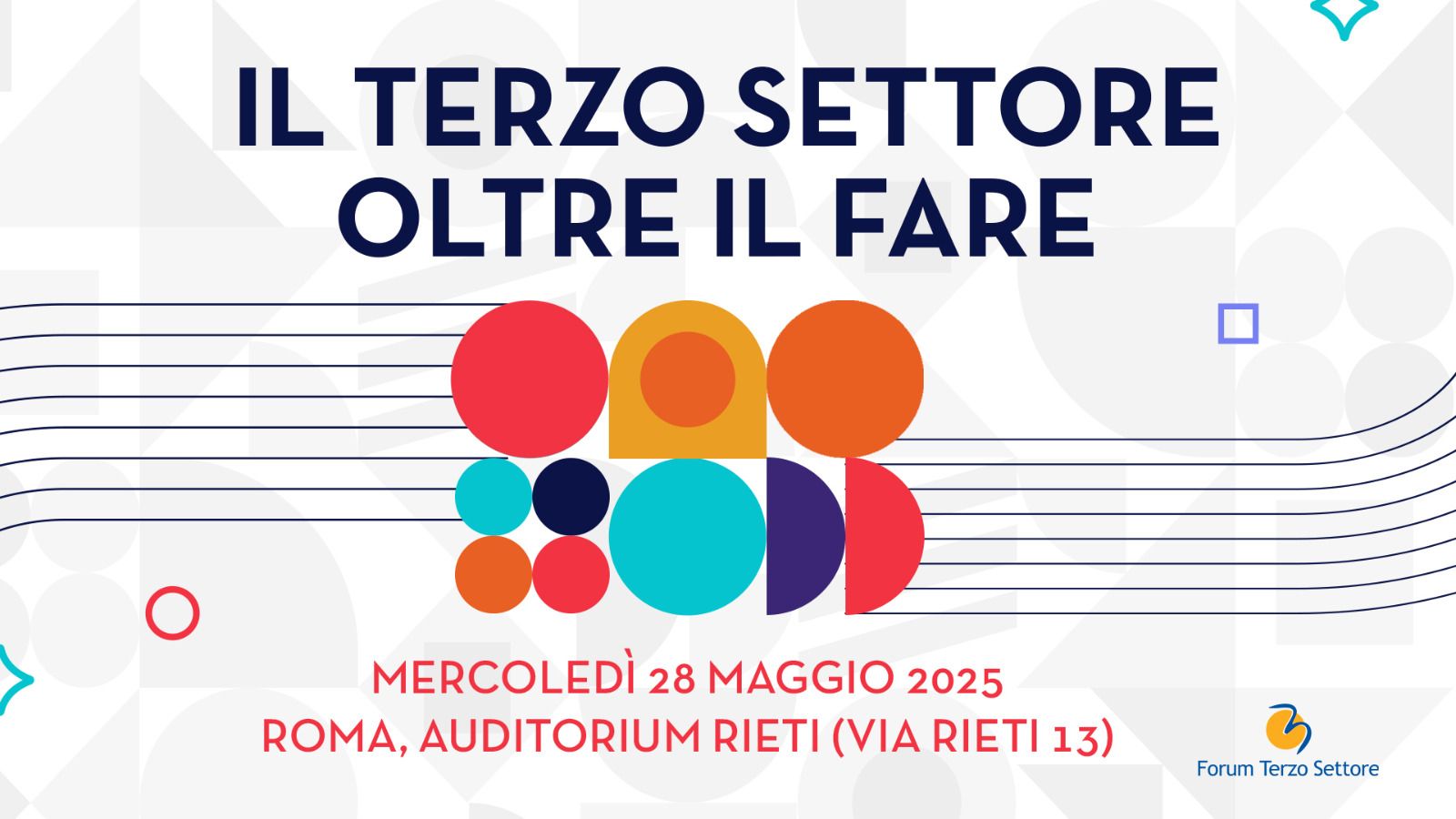 “Il Terzo settore oltre il fare”: l'assemblea del Forum Nazionale a Roma e in streaming